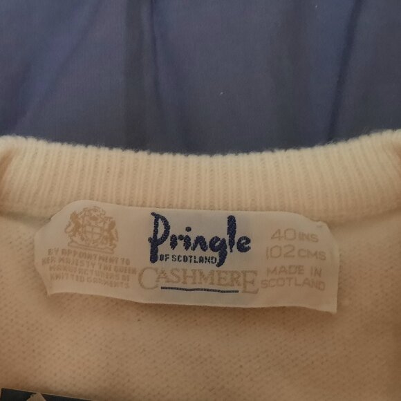 Handsome Gentleman's Pringle NWT thick Cashmere Sweater made in Scotland - Picture 2 of 8